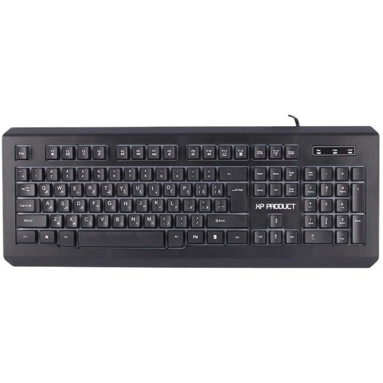 کیبورد سیمی گیمینگ XP Product مدل XP-11100N – مناسب برای بازیهای حرفهای