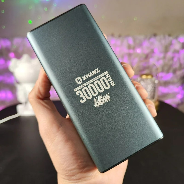 پاوربانک 30000 میلی آمپر x-hanz مدل PB-302