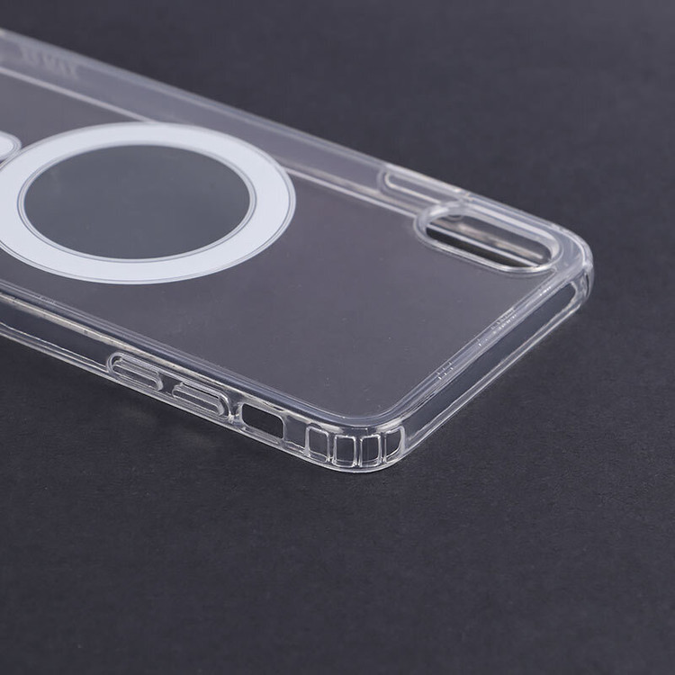 قاب ضد ضربه شیشه ای مگ سیف (اصلی ) Clear Case Magnetic آیفون XS Max