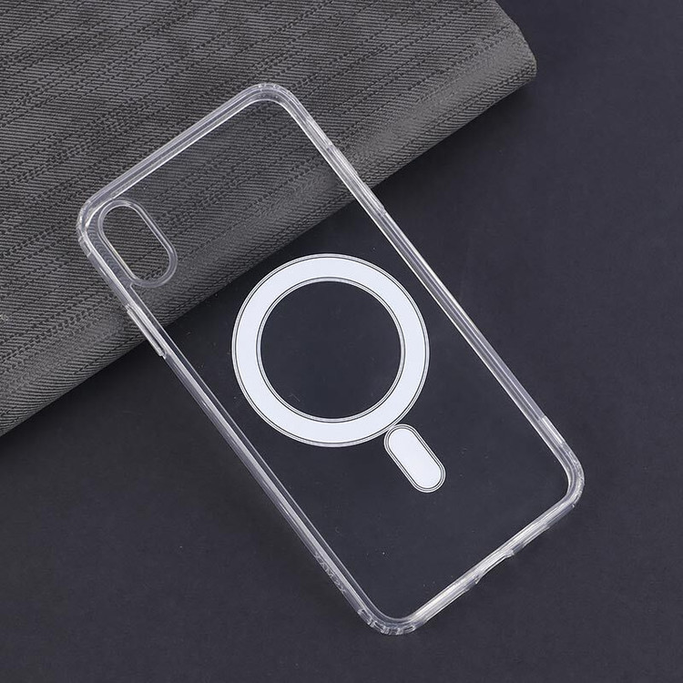 قاب ضد ضربه شیشه ای مگ سیف (اصلی ) Clear Case Magnetic آیفون XS Max