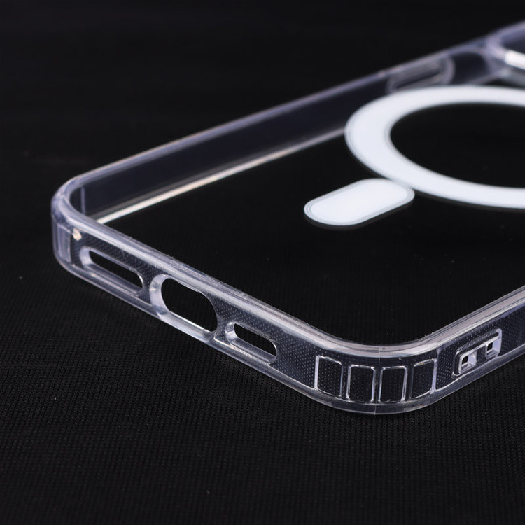 قاب ضد ضربه شفاف مگ سیف iPhone 15 Pro Max