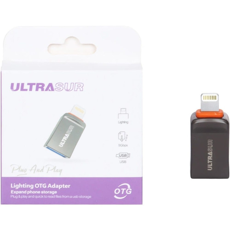 مبدل OTG لایتنینگ اولتراسور Ultra sur