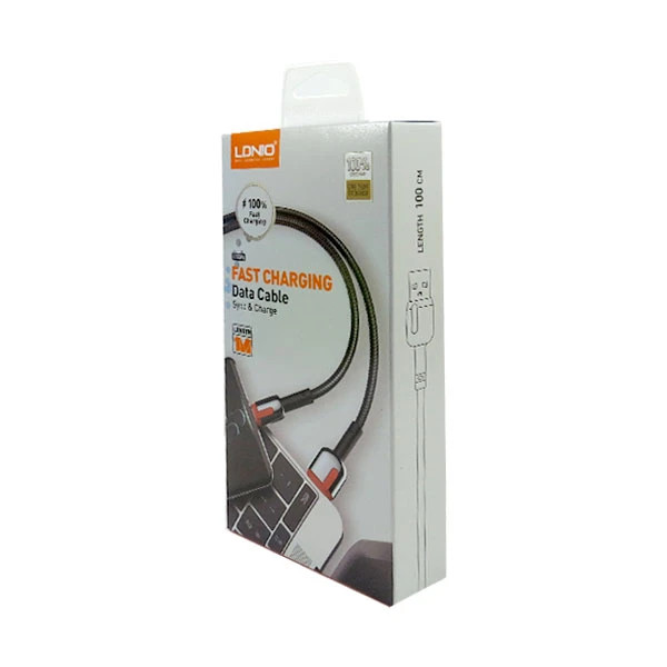 کابل اصلی و اورجینال شارژ میکرو الدینیو LDNIO LS591 micro Fast Charging Cable