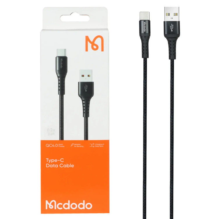 کابل اصلی و اورجینال تبدیل تایپ c مک دودو مدل CA-2270 طول 0.2 متر کوتاه