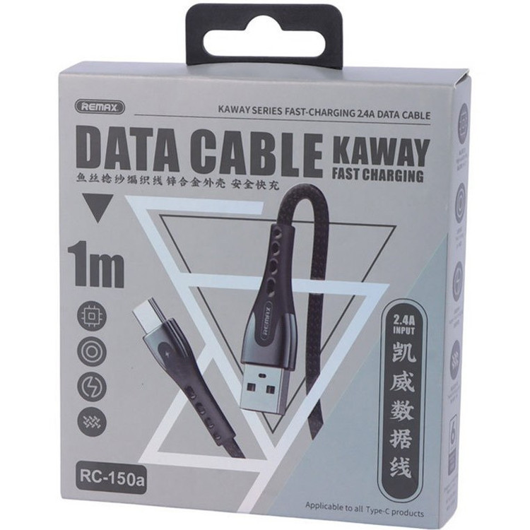 کابل اورجینال اصلی تایپ سی ریمکس مدل RC-150-a طول 1 متر