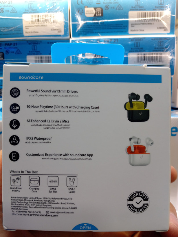 ایرپاد انکر Soundcore P-100 Pro سفارش امارات