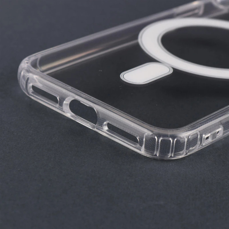 قاب ضد ضربه شیشه ای مگ سیف (اصلی ) Clear Case Magnetic آیفون X و XS