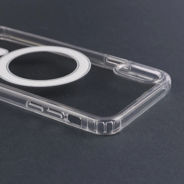 قاب ضد ضربه شیشه ای مگ سیف (اصلی ) Clear Case Magnetic آیفون X و XS