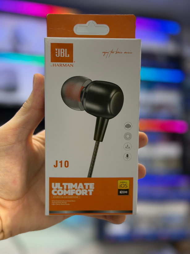هندزفری JBL J-10 سیمی با کیفیت و اقتصادی جی بی ال