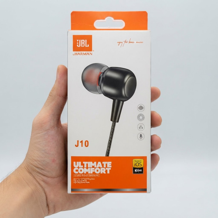 هندزفری JBL J-10 سیمی با کیفیت و اقتصادی جی بی ال