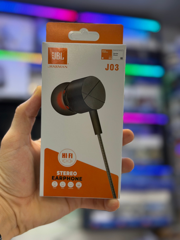 هندزفری JBL J-3 سیمی با کیفیت و اقتصادی جی بی ال