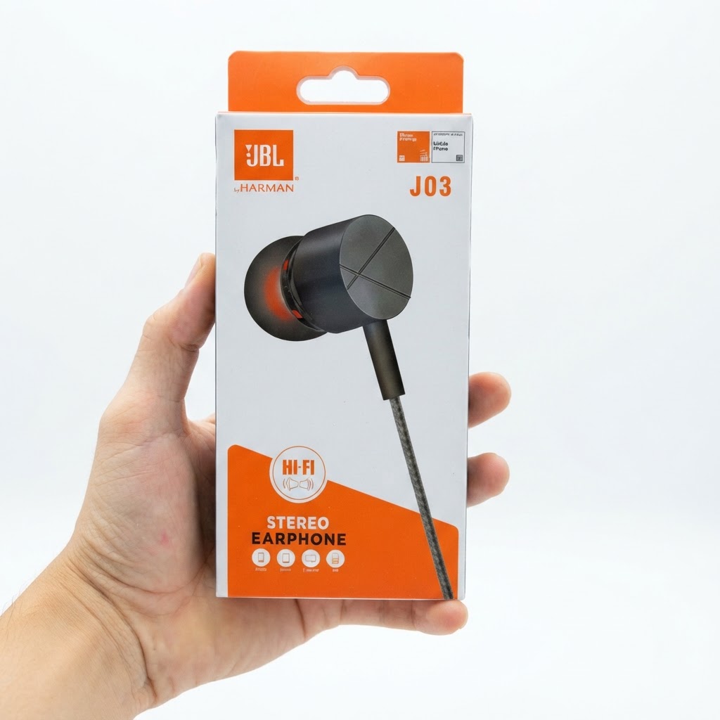 هندزفری JBL J-3  سیمی با کیفیت و اقتصادی جی بی ال