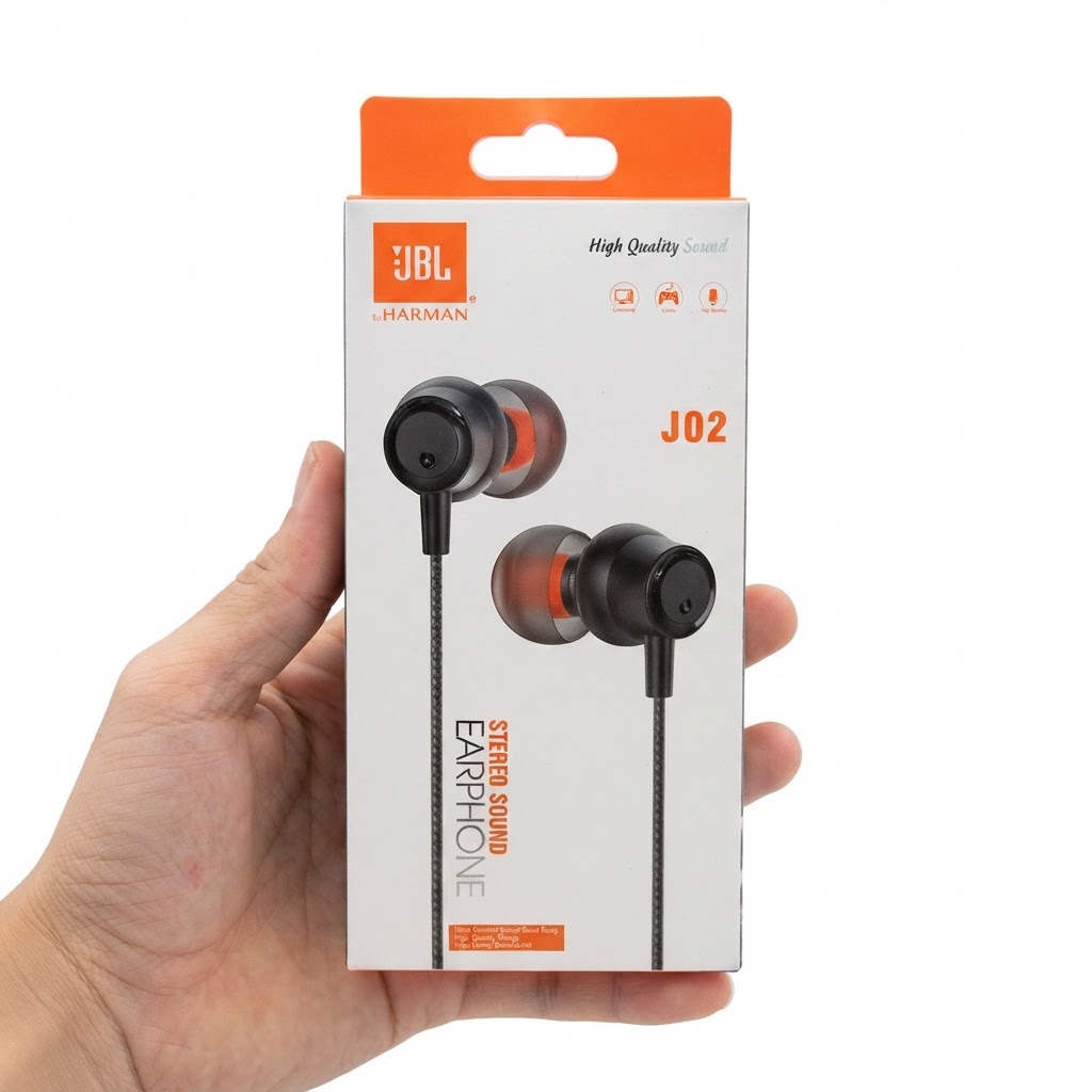 هندزفری02-JBL J-  سیمی با کیفیت و اقتصادی جی بی ال