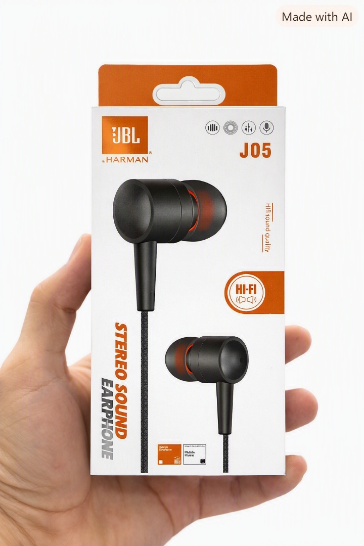 هندزفری05-JBL J-  سیمی با کیفیت و اقتصادی جی بی ال