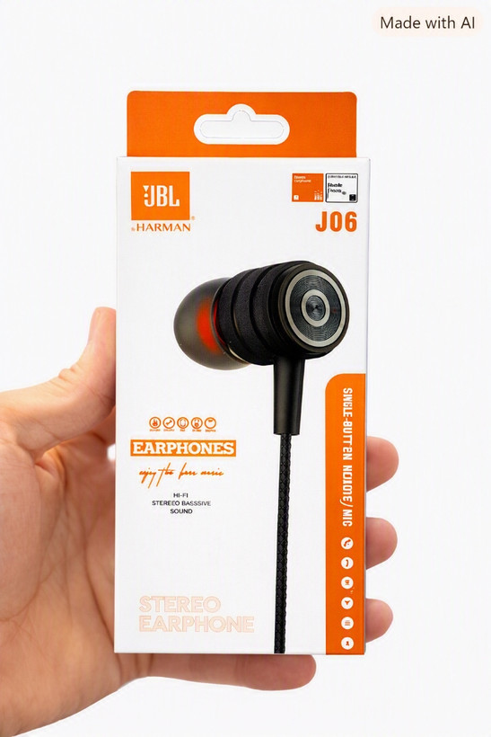 هندزفری 6-JBL J- سیمی با کیفیت و اقتصادی جی بی ال