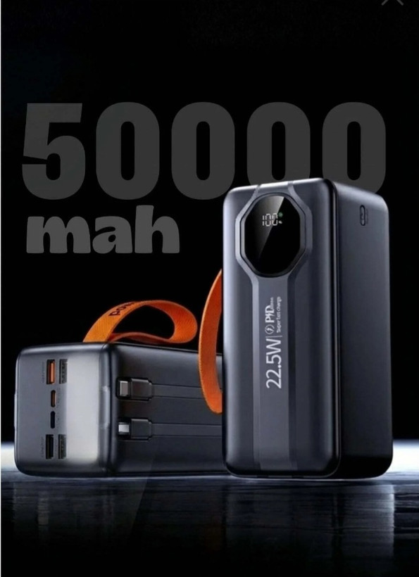 پاوربانک لوینو مدل N-60 با ظرفیت 50000 میلیآمپر