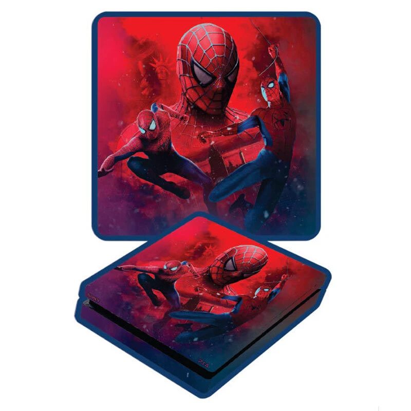 اسکین پلی استیشن 4 اسلیم طرح Spider-Man